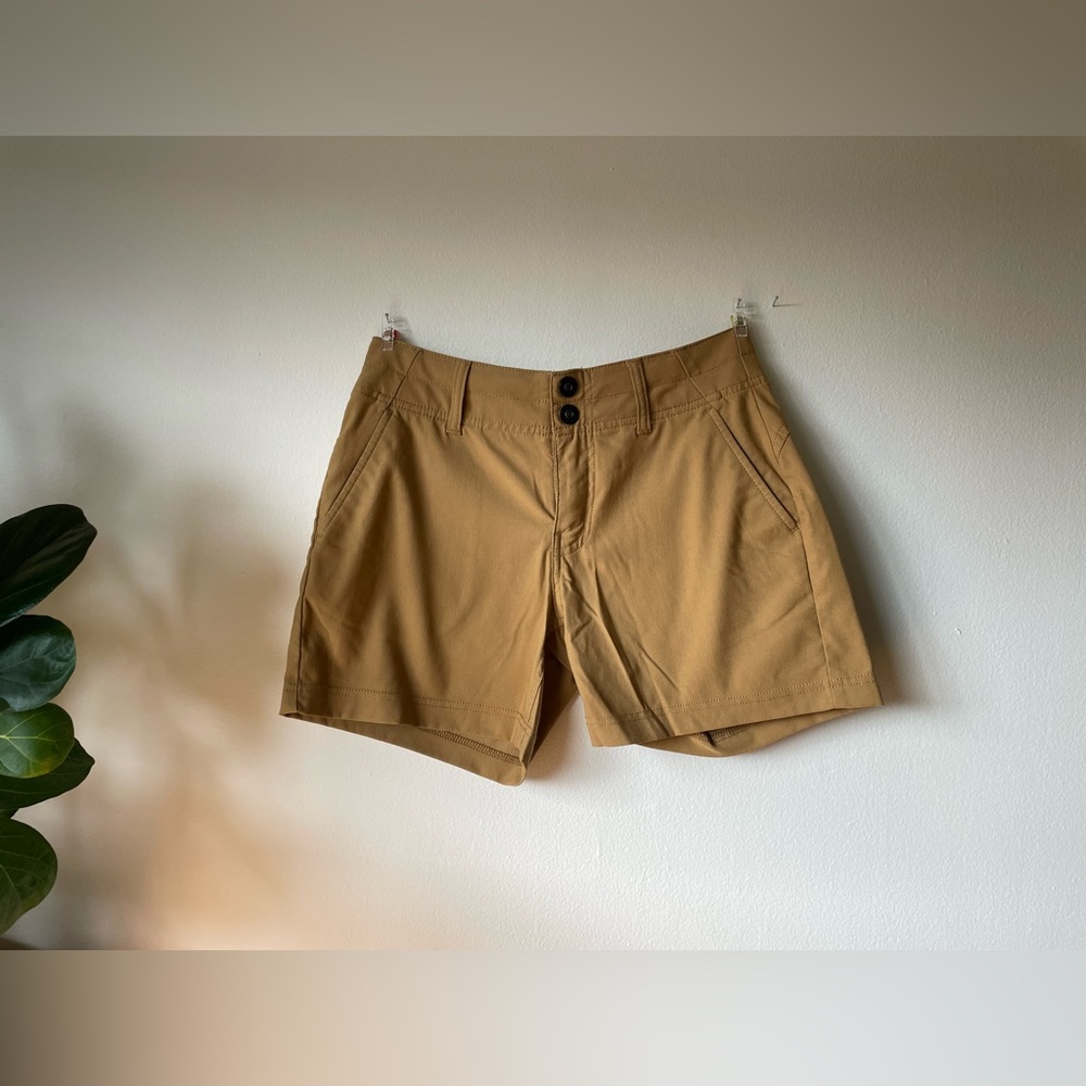 Prana Alana Shorts in Golden